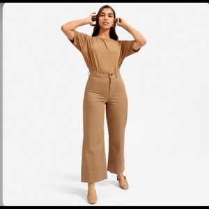 Everlane The Lightweight Wide-Leg Crop Chino
